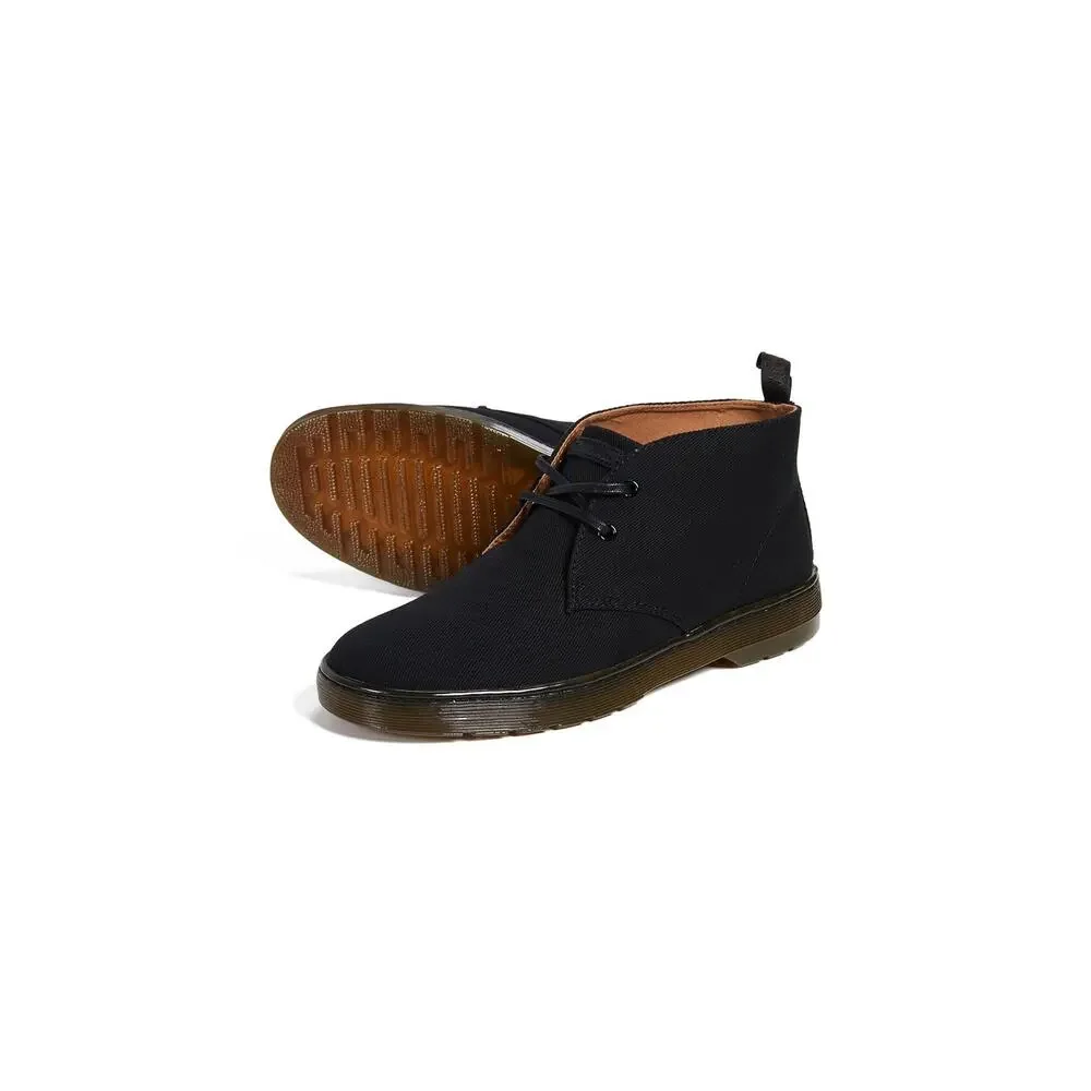 DR. MARTENS MEN'S MAYPORT CHUKKA BOOT, BLACK, 6 UK/7 D US